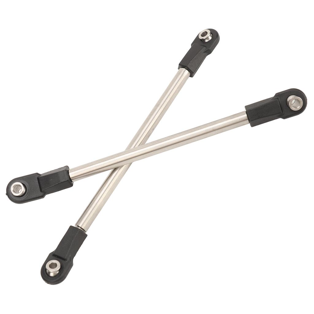 8Pcs Stainless Steel Link Rod 275mm Wheelbase Stainless Steel Link Rod Linkage Set for 1 10 RC Crawler Car