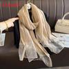 Foulard in Seta Ispirato alle Farfalle con Stile Elegante per Accessori Moda Primavera Estate
