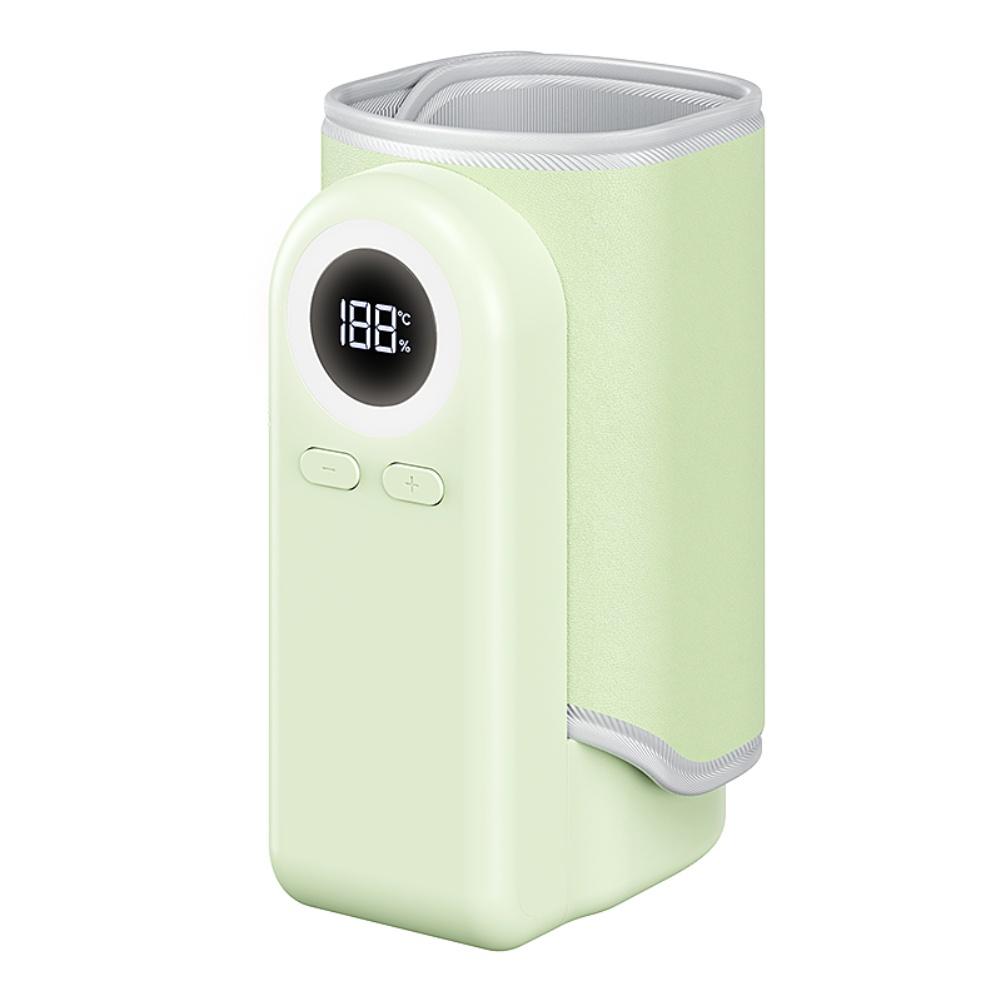 

For Late-Night Feedings Fast Heating Milk Warmer 4-in-1 Bottle Warmer Adjustable Temperature Control For Baby Feeding Bottles зелёный