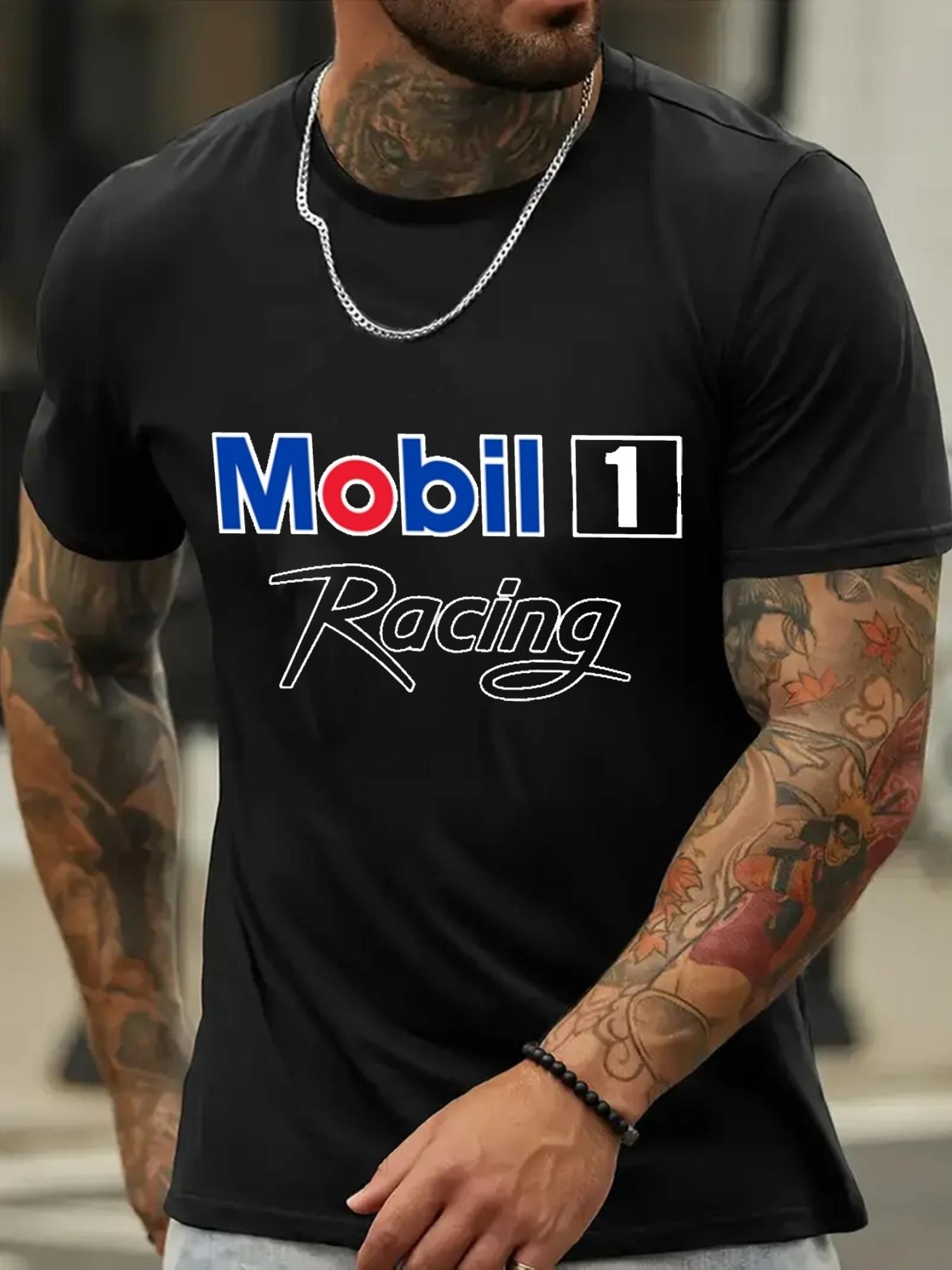 Mobil 1 Racing Graphic T-shirt - Cotton Blend S