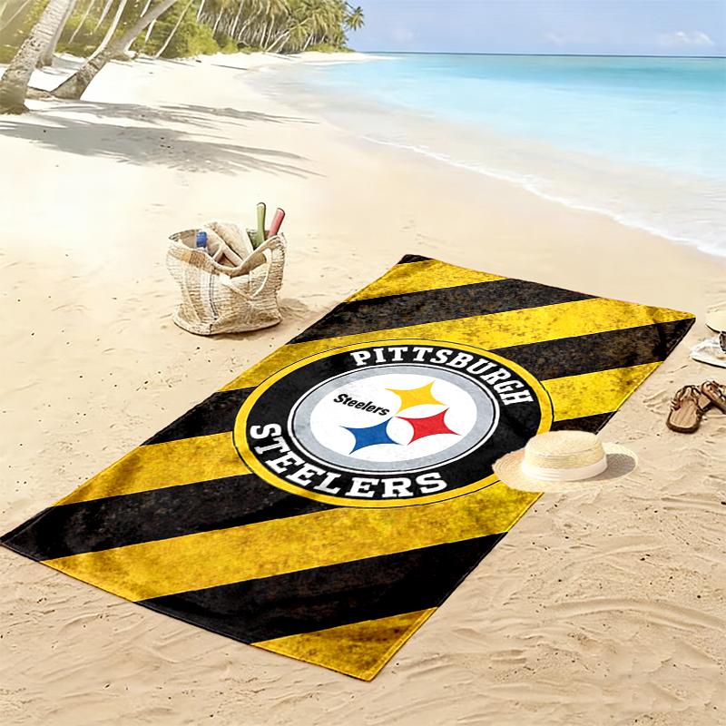 Cowboys logo. Print Beach Towel Soft Portable Quick?dry Towel For Pool Summer Vacation Outdoor Spor