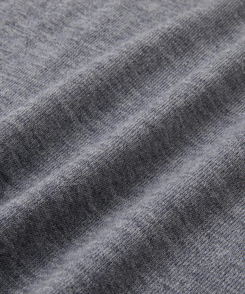 Beulaendideu [Superior] Essential Superfine V-Neck Knit [Melange Gray]