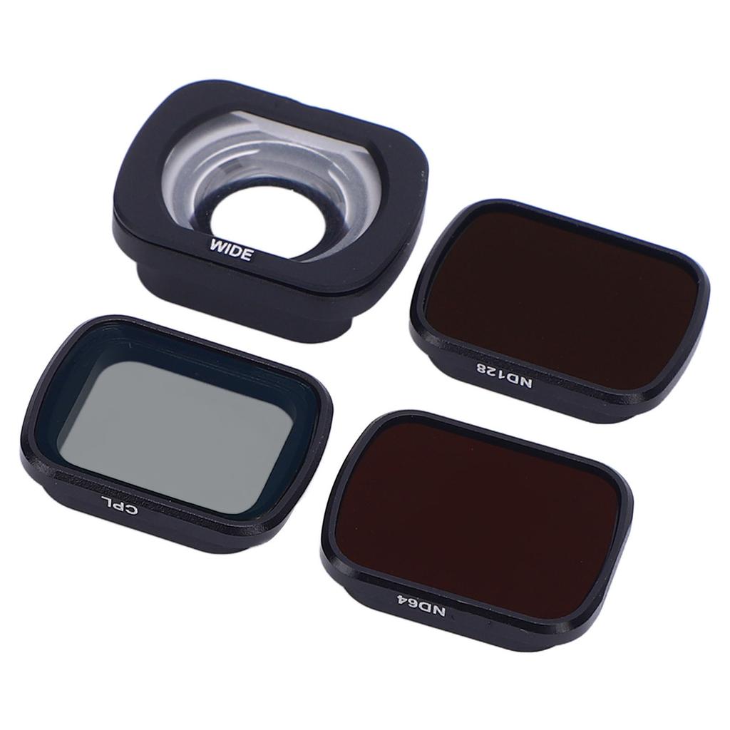 Drone Lens Filters for Flip Includes ND64 ND128 Filter CPL Filter Wide Angle Filter Drone Lens