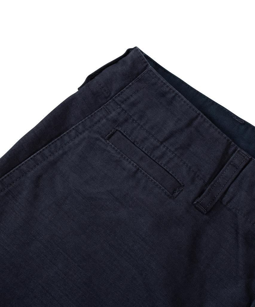 Oldeubi Vtg Flat Front Officer Chino Dark Navy