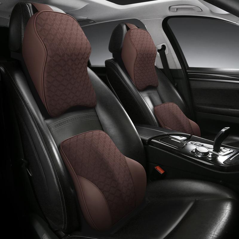 Auto Kissen Lordosenstütze Kissen Büro Stuhl Low Back Pain Kissen Memory Foam Haltung Korrektur Auto Produkt Sitz