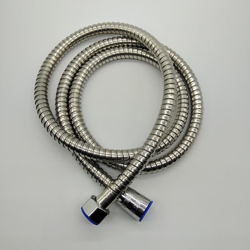 

Explosion-Proof Flexible Stainless Steel Shower Hose, Electroplated Metal, Available in 1.5m or 2/3m Lengths