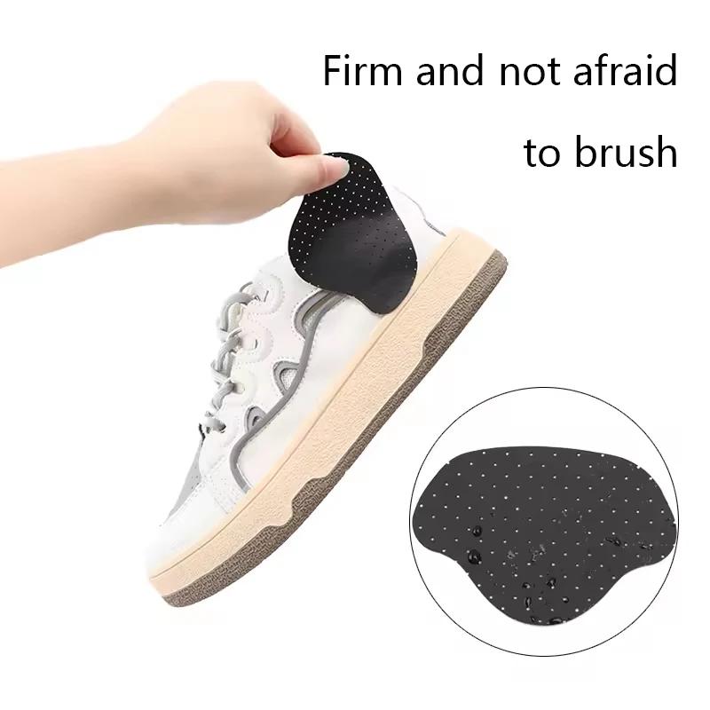 4pcs Invisible Heel Sticker Running Shoe Insoles Heel Liner Grips Protector Sticker Pad Patch Adjust Size Protect Heel Foot Care
