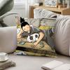 Cool NNara Shikamaru Pillow Case Sofa And Living Room Decorative Cushion Covers Dustproof And Miteproof Invisible Zipper