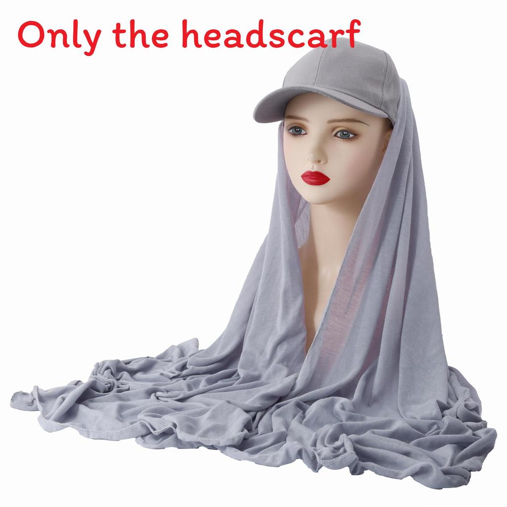 

Womens Long Brim Baseball Hat And Neck Shield With Uv Protection For All Seasons сірий колір