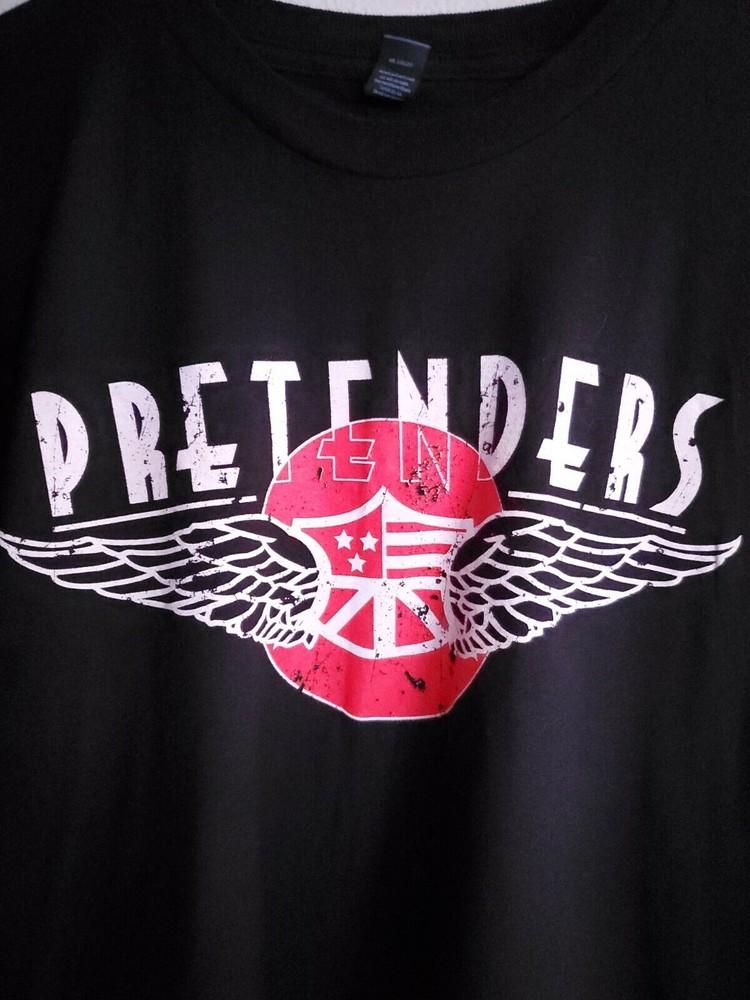 

The Pretenders Chrissie Hynde Short Sleeve Black All Size Tee Shirt HE1093 Unisex T-Shirt L