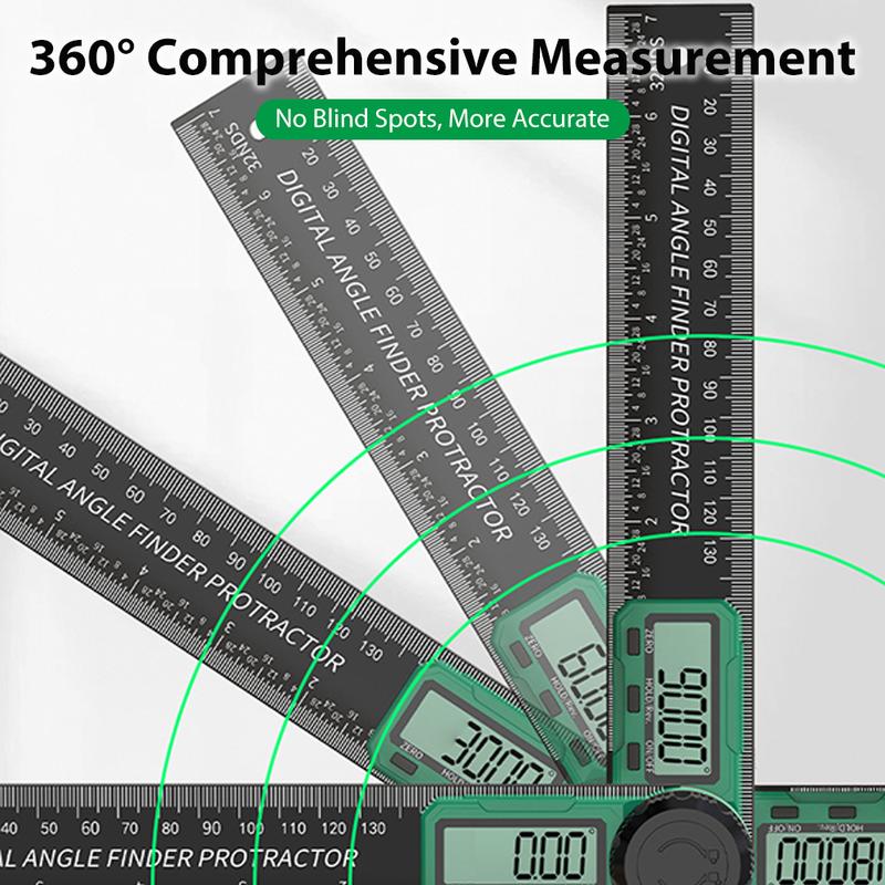 Digital Angle Ruler Electronic Angle Meter Electronic Protractor Goniometer Digital Angle Gauge