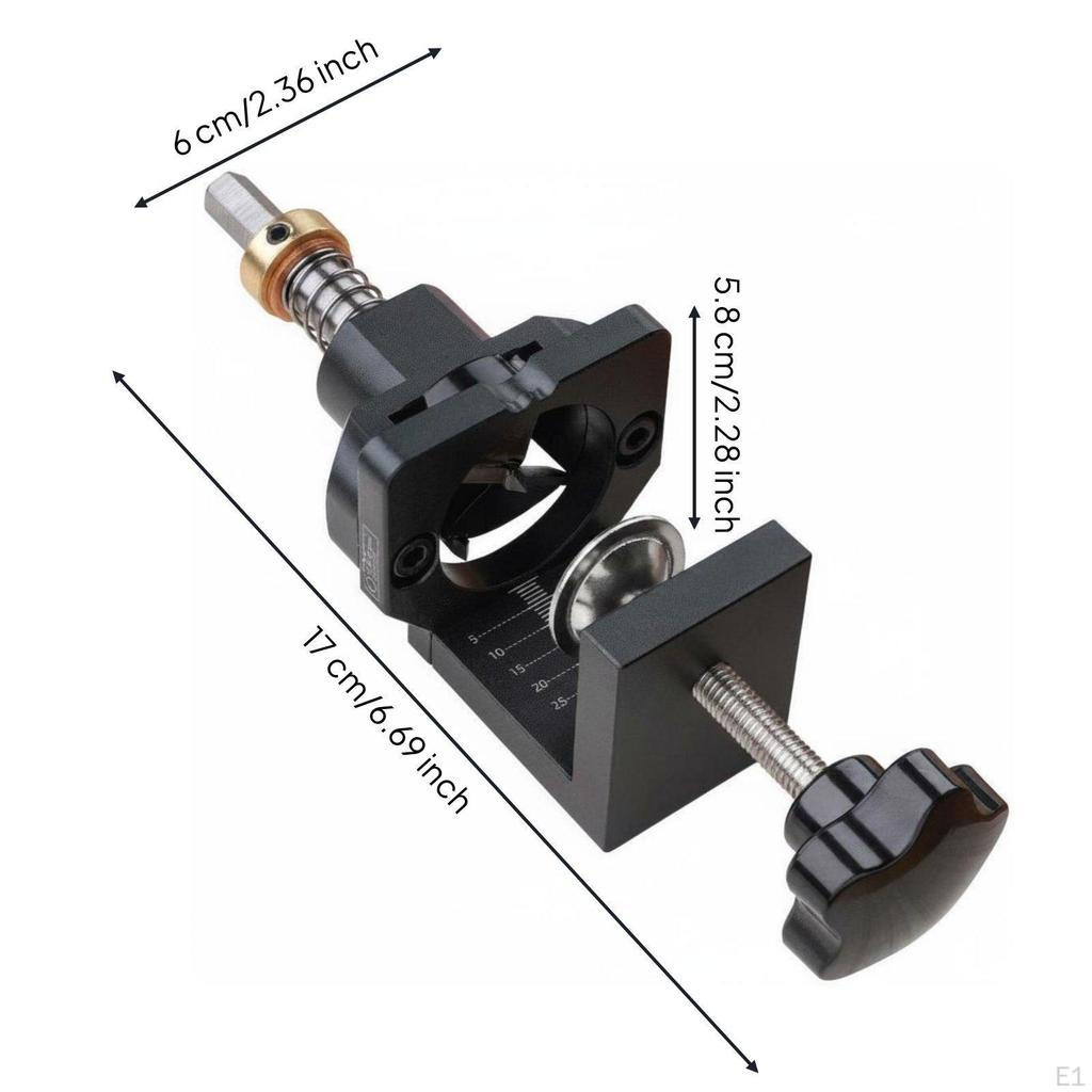 35 Mm Hinge Hole Jig Accurate Positioning 35mm Boring Clamp Alignment Cabinet Door
