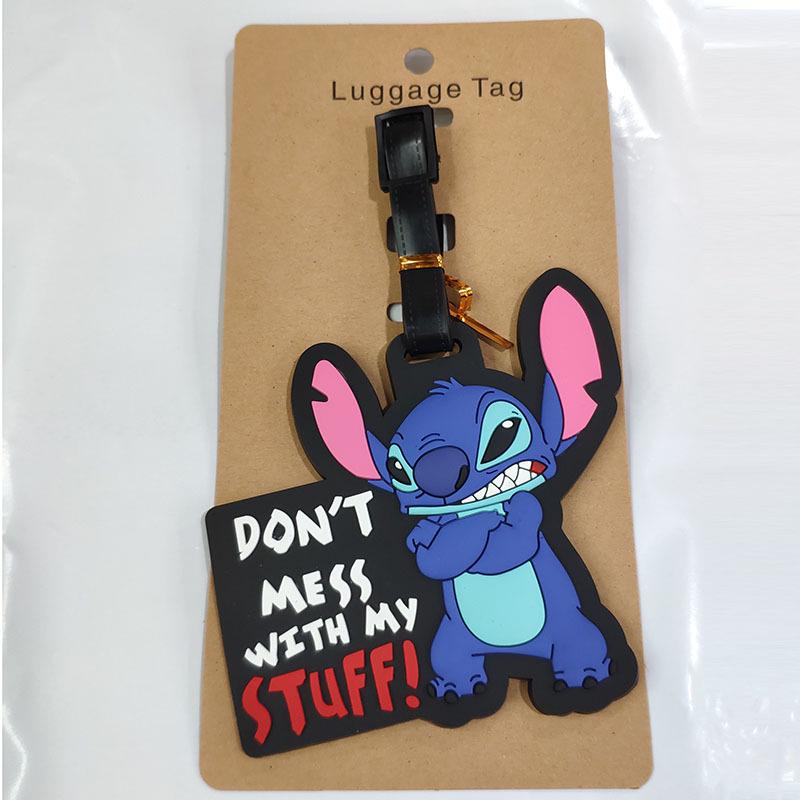 Big-Eared Stitch Soft PVC Luggage Tag