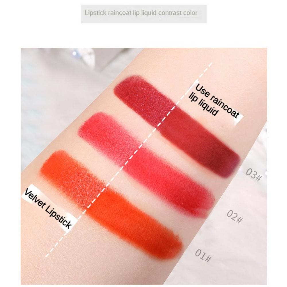Rouge à lèvres imperméable, tasse antiadhésive, longue durée, ne se décolore pas, hydratant