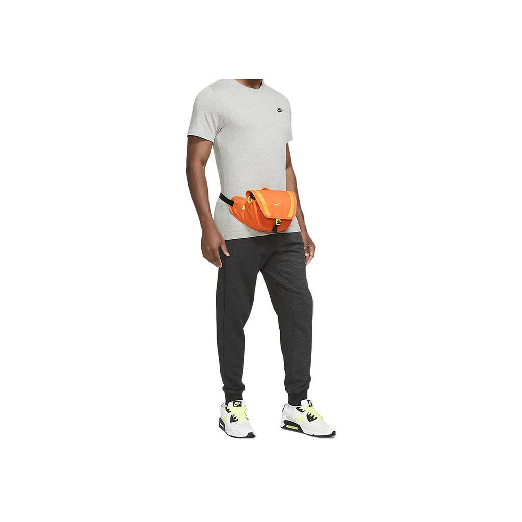 New Nike Fabric Shoulder Bag Crossbody Bag Fanny Pack Regular Unisex Safety Orange/Bright Orange/Atomic Green DJ9681-819