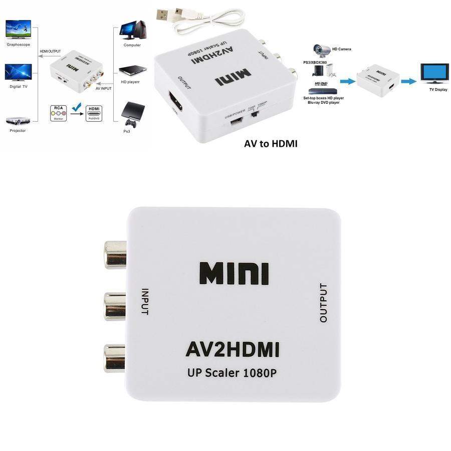 MiniAV-zu-HDMI-Konverterkabel mit Hochgeschwindigkeitsübertragung für Heimkino-Systeme