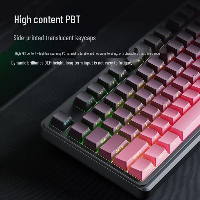 EWEADN V102Ultra Wireless Three-Mode Keyboard with Digital Screen