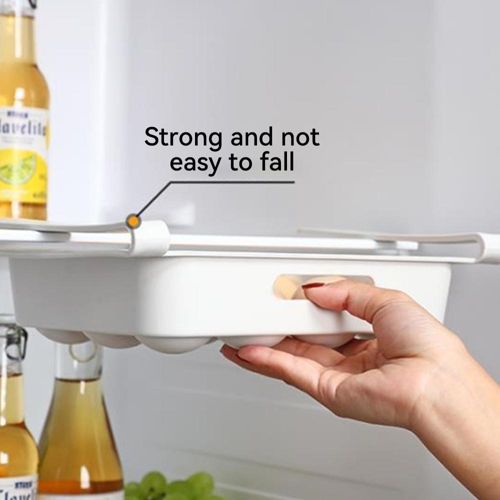 Refrigerator Egg Fruit Storage Box Hanging Kitchen Organizer Drawer Type Food Crisper Kitchen Accessories Fridge Organizer Shelf