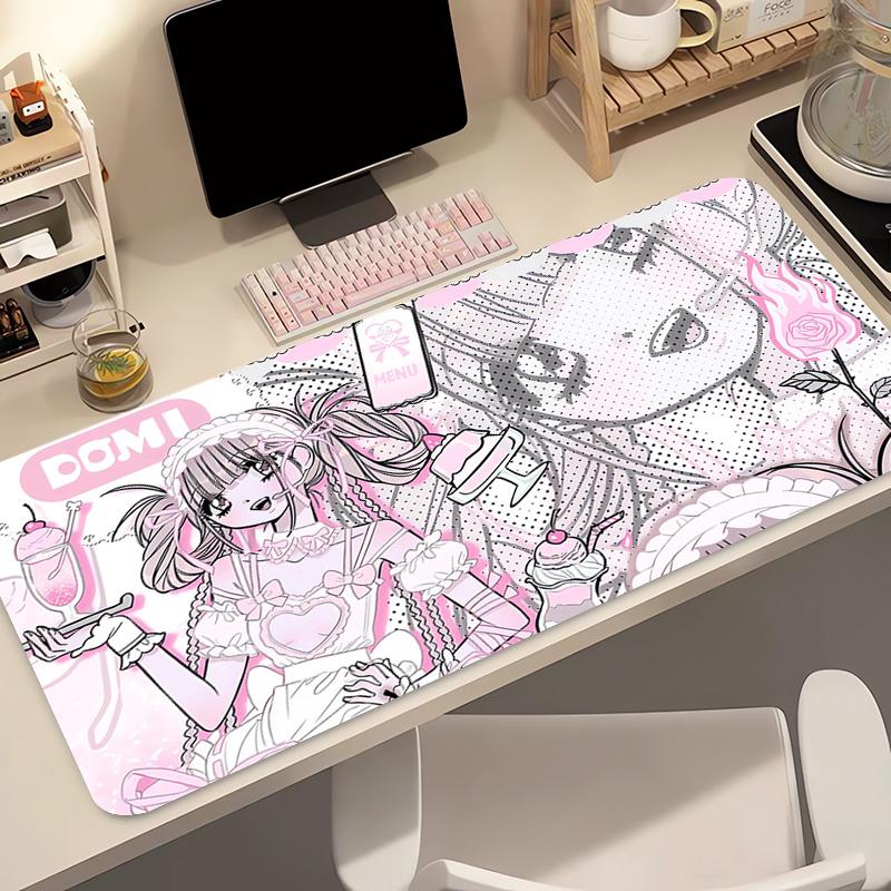 Mouse Pad Gaming Mousepad Anime Girl Gamer Keyboard Pads Office Laptop Kawaii Extended Desk Mats NonSlip Rubber Home Table Mat