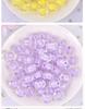 Acrylic Pumpkin Beads: 10mm Loose Beads for DIY Bracelets - New 2024 Style