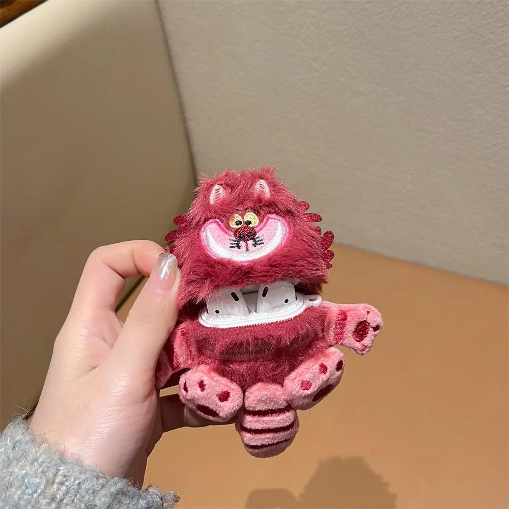 Earphone Case for Airpods4 3 2 1Pro Plush Ins Cute Lovely Cat Protective Headphones Soft Anti-fall High Quality Shockproof Cover