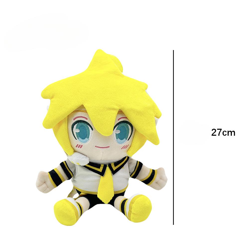 

Новое поступление Kagamine Rin Len Kagamine Близнецы Удобная мягкая плюшевая кукла 30cm