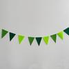 12 Flags Colorful Triangle Pennant Flags Garland Multicolor Felt Banner Bunting Flag for Home Baby Shower Birthday Party Decor 5