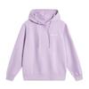 Li Ning Sports Trend Series Fashion Versatile Moisture Wicking Hoodie Women Hoodies Twilight-Purple AWDU454-7
