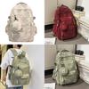 Nylon Casual Travel Backpack For Men And Women With Padded Shoulder System For Daily Use