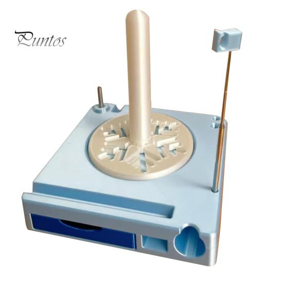 

Портативный ящик для катушек с пряжей, съемная прялка для пряжи, органайзер для пряжи для вязания крючком, многофункциональный держатель для пряжи, подарок для любителей вязания A