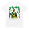 Lustiges St. Patrick's Day The Sassy Lass Tarotkarten T-Shirt