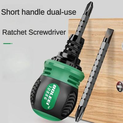Hochwertiges Ratschenschraubendreher-Set mit multifunktionalen verstellbaren Innen-Kreuzschlitz-, Dreikant-, Torx-Schraubendrehern