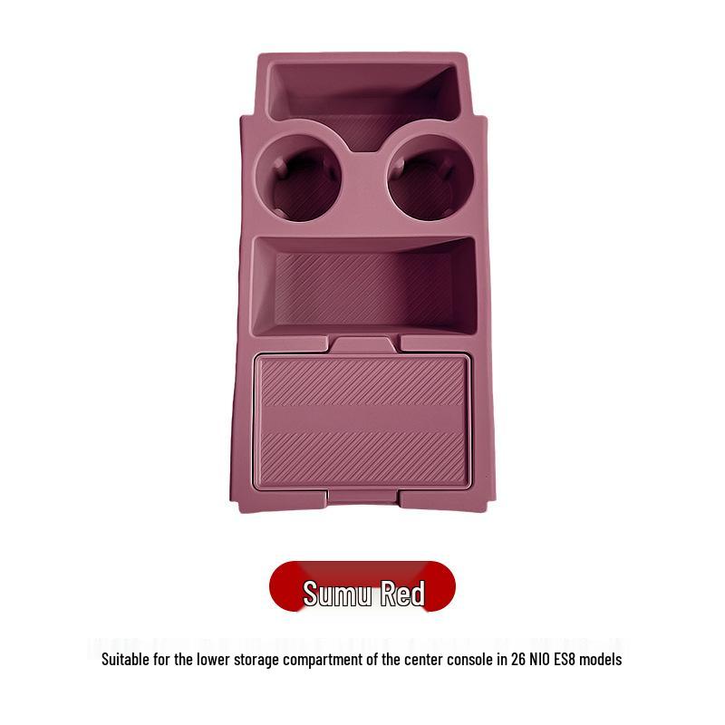 NIO ES8 Silicone Center Console Storage Box for 26 Models - Interior Organizer & Accessory.