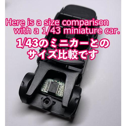 Nazotech LED Illumination System. Remote-controlled LED Illumination System for Plastic Models, Dioramas, Miniature Cars, and More. Smallest Board, 8