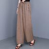Casual Black Wide Leg Pants for Women Summer Clothes Plus Size High Waist Woman Trousers