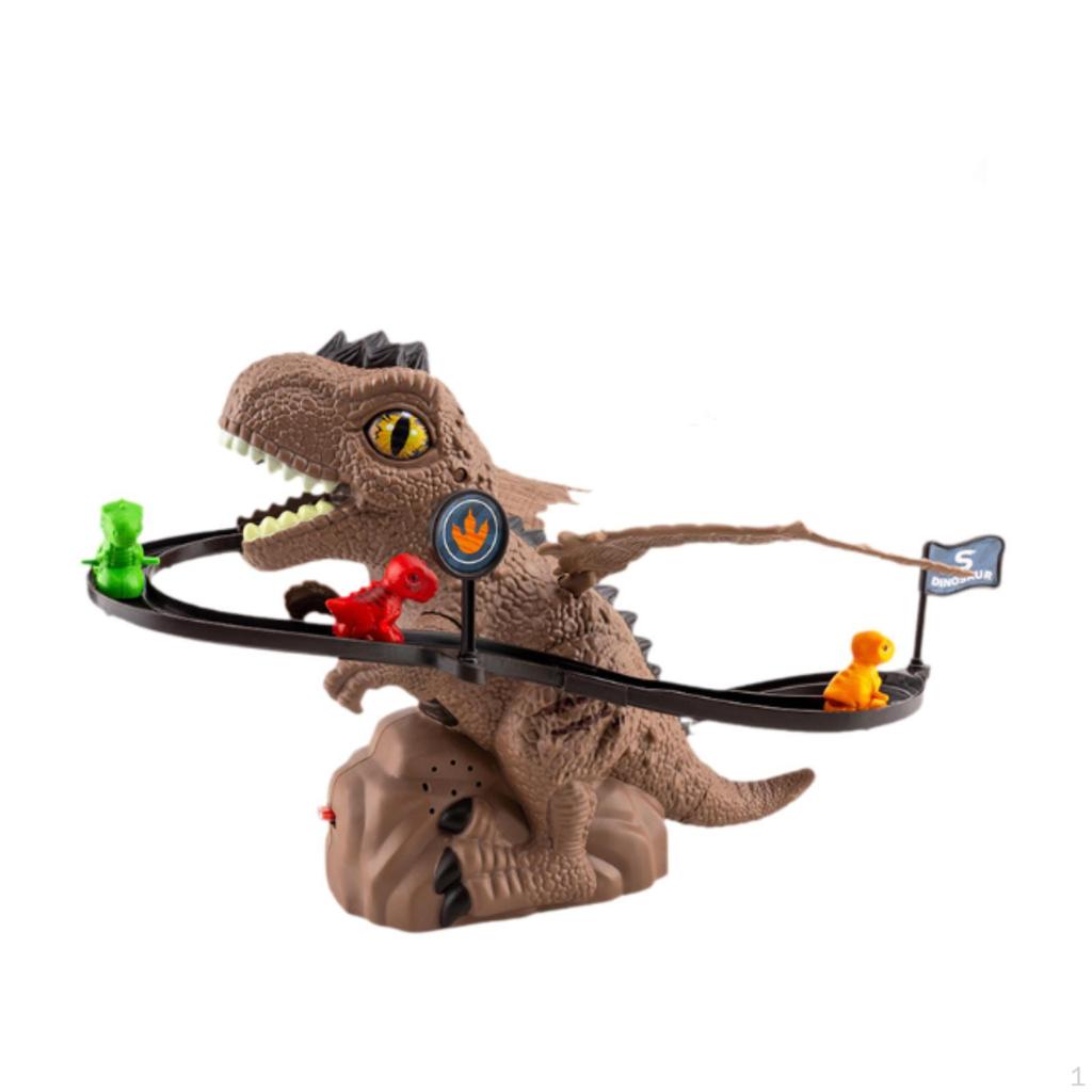 Dinosaur Climbing Slide Toy Roller Coaster Indoor Educational Climb Stairs for Baby