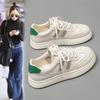 Leather Soft-soled White Shoes Women's Shoes Spring 2025 New Versatile Board Shoes Flat Casual Shoes Women's Sports Shoes