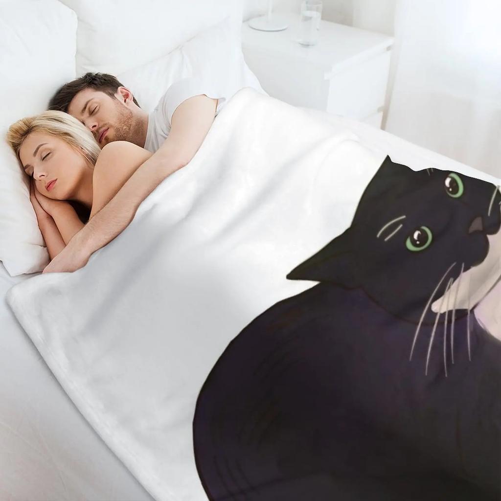 Maxwell die Katze Meme digitale Zeichnung Überwurfdecke Valentinstagsgeschenkideen Luxuriöse Dünne Decken für Sofas Decken