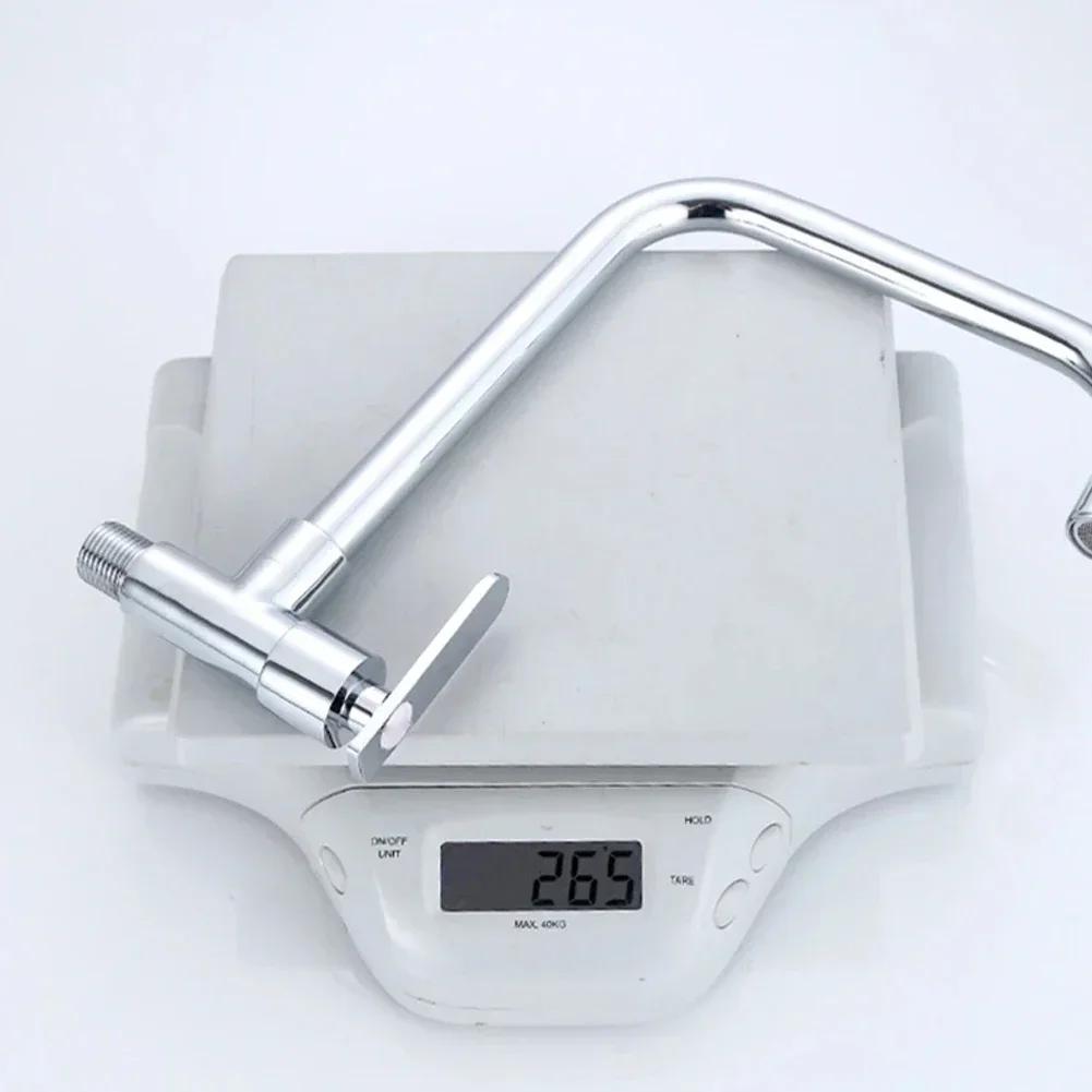 Kaltwasserhahn Messing Küchenarmatur Wandmontage Gute Messingkonstruktion Stilvolle Ergänzung Kompakte Größe