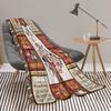 Gift for Book Lovers Printed Blanket for Sofa Bed Travel Camping Living Room Office Conditioning Blanket for All Seasons Gifts