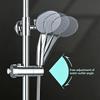 360° Rotation ABS Adjustable Shower Bracket Lifting Shower Head Holder Hook Universal Fit 18-25mm Shower Slide Bar