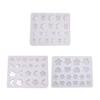 Resin Jewelry Molds Pendant Making Silicone Casting Molds Reusable for Crafting DIY Jewelry Gift Making Keychain Cake