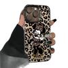Leopard Print Minnie Case for Apple iPhone 15 Pro Max - Cartoon, Cute, High-end Cross-border Design