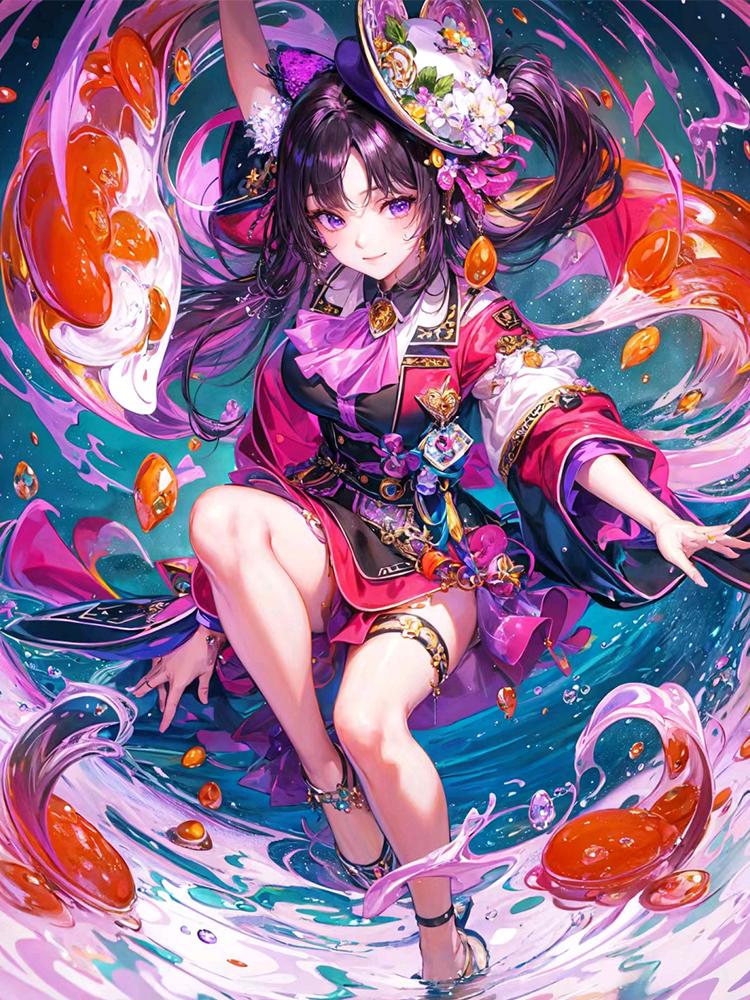 New Japan Anime 5D DIY Diamond Painting Mosaic Embroidery Cartoon Girl Diamond Cross Embroidery Home Decoration Gift