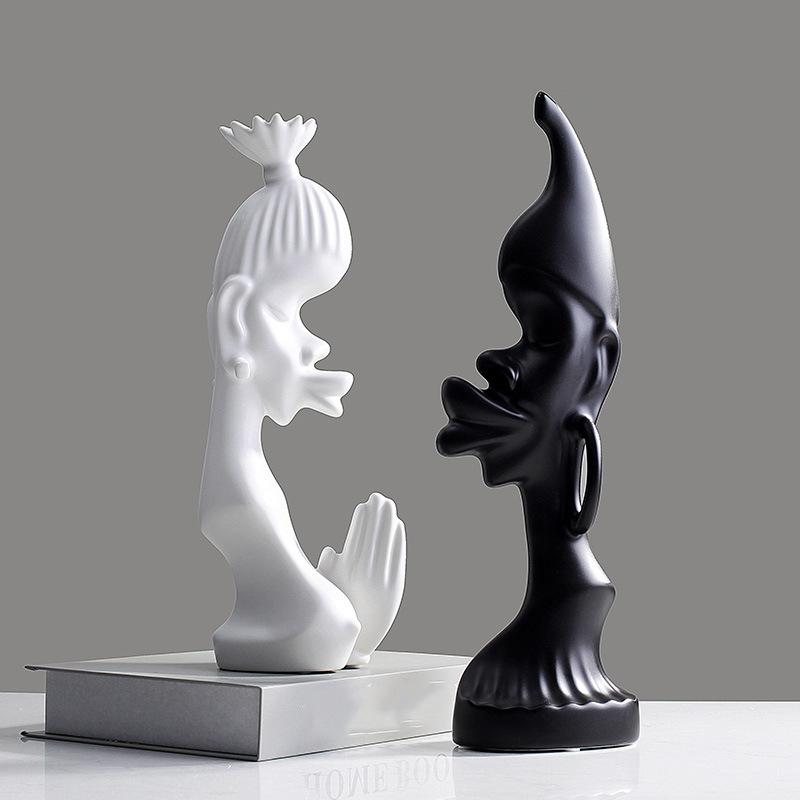 Elephant Resin Crafts: European Style Home and Office Ornaments