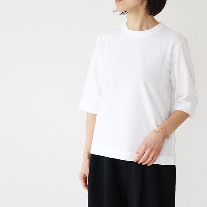 homspun Sleeve Jersey 6370 Women's 6/4 T-Shirt (Sashimi) (JP, Alphabet, S, Sashimi)