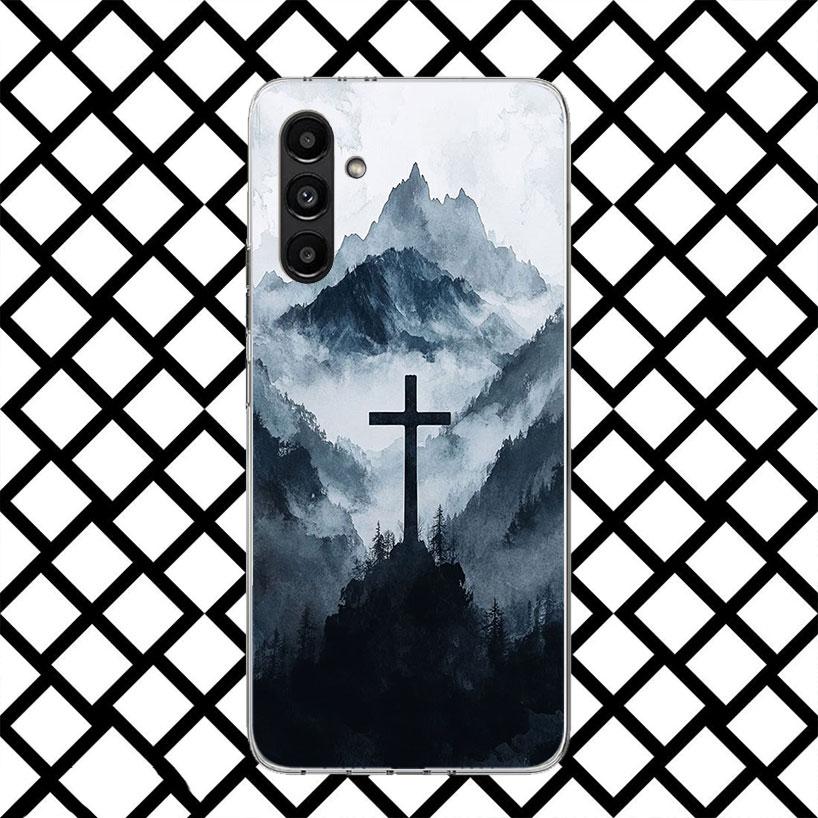 Jesus Bible Phone Case for Samsung Galaxy A17 A37 A57 A16 A26 A36 A56 A15 A25 A35 A55 A14 A24 A34 A54 A13 A23 A33 A53 Galaxy A17