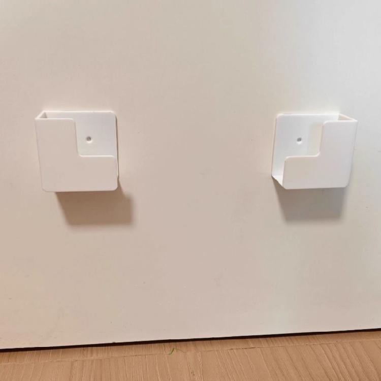 Sturdy ABS Weight Scale Wall Holder Easy Installation Space Saving Home Storage Solution