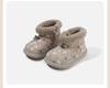 2025 Winter Girls' Velvet-Lined Warm Toddler Boots - Soft Soles, Non-Slip, Short Cotton Boots