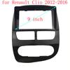 2 Din 9/10.1 Inch Car Radio Fascia Panel Frame for Renault Clio 4 2012- Dashboard ABS+PC Plastic tallation Trim Kit